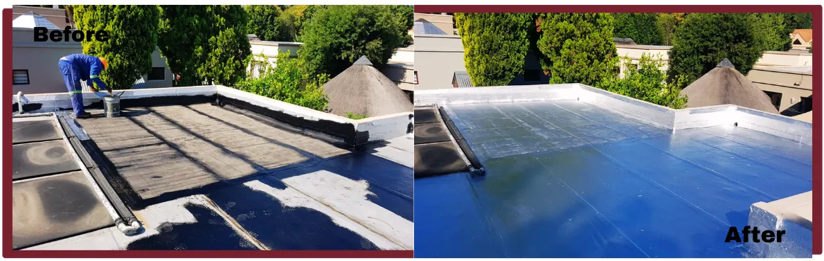 Building alteration before and after